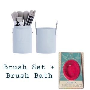 BeBella The Faves Makeup Brush set with Brush Bath